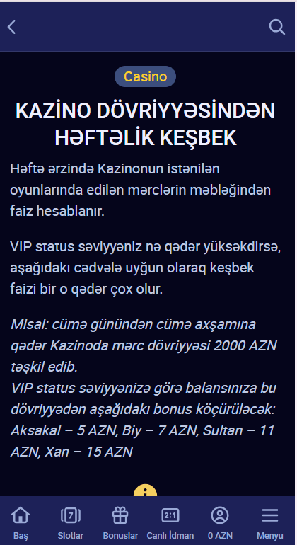 Nomad kazino bonuslar AZ
